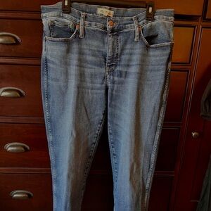 Madewell boyfriend cut jeans